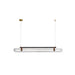 Acrylic Linear Chandelier-DWHOME