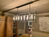 Baker Glass Lantern Rectangular Chandelier 54"-DWHOME