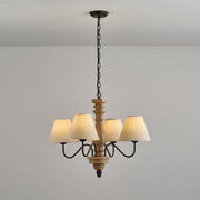 Adela Wood Chandelier-DWHOME