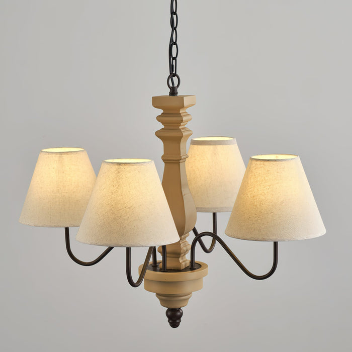 Adela Wood Chandelier-DWHOME