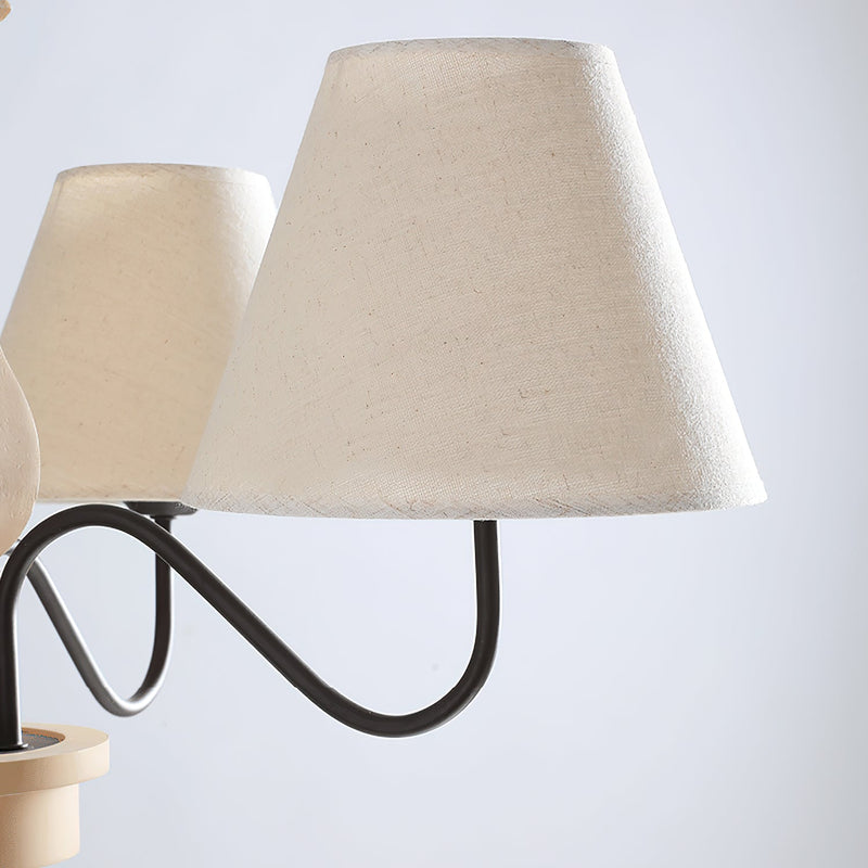 Adela Wood Chandelier-DWHOME
