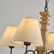Adela Wood Chandelier-DWHOME