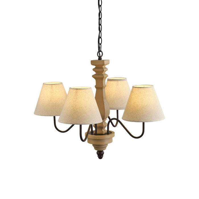 Adela Wood Chandelier-DWHOME