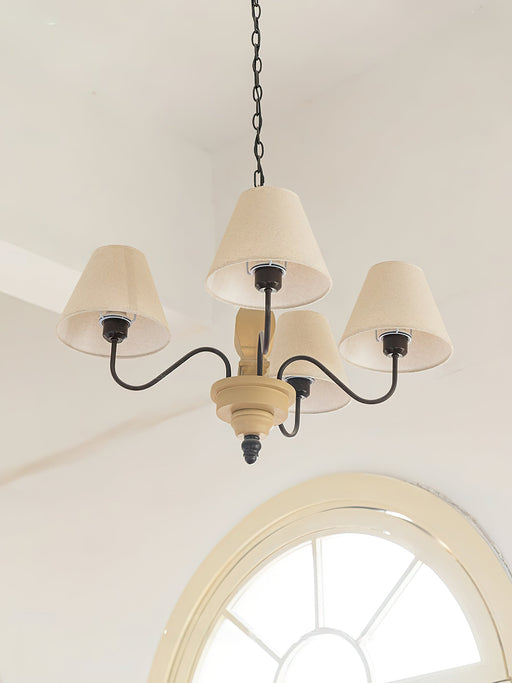Adela Wood Chandelier-DWHOME