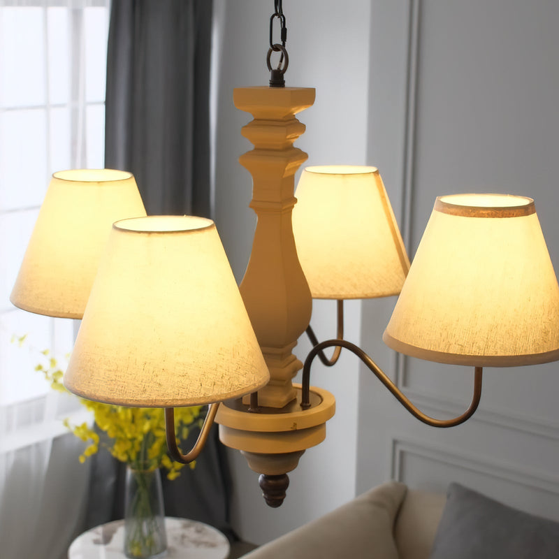 Adela Wood Chandelier-DWHOME