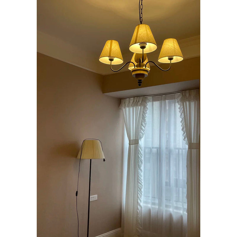 Adela Wood Chandelier-DWHOME