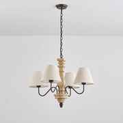 Adela Wood Chandelier-DWHOME