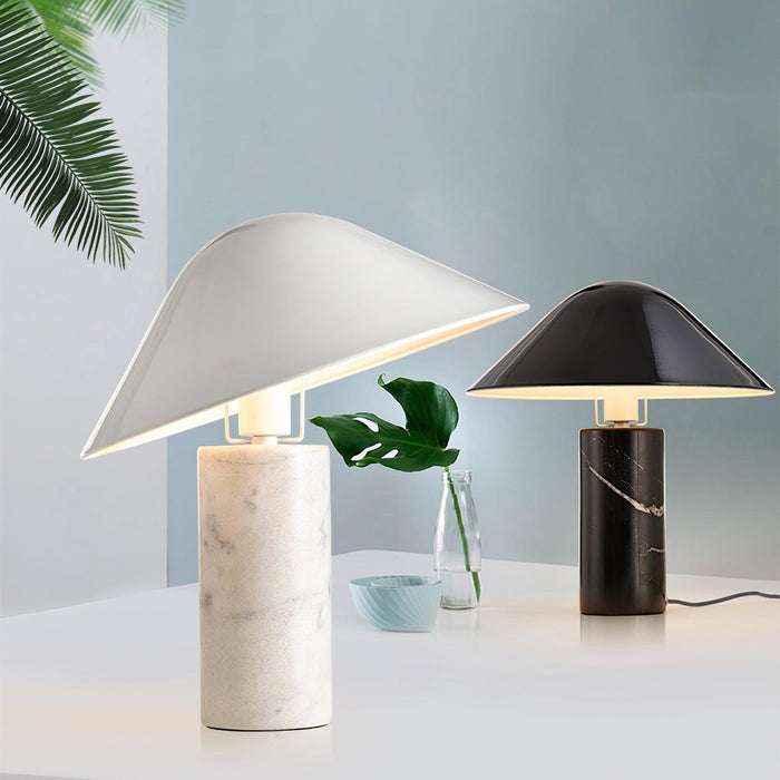 Adelaide Marble Table Lamp-DWHOME