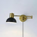 Adjustable Arm Plug In Wall Lamp-DWHOME