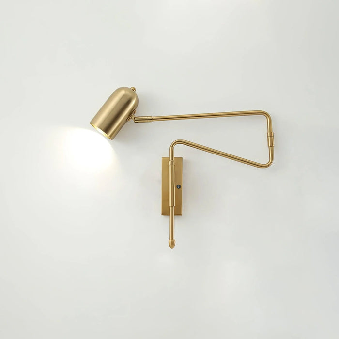 Adjustable Arm Reading Wall Lamp