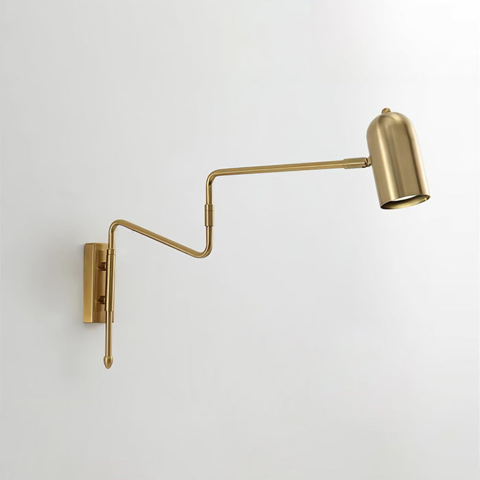 Adjustable Arm Plug In Wall Lamp-DWHOME