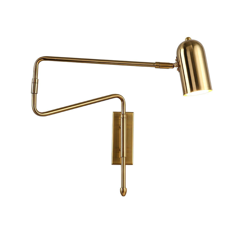 Adjustable Arm Plug In Wall Lamp-DWHOME