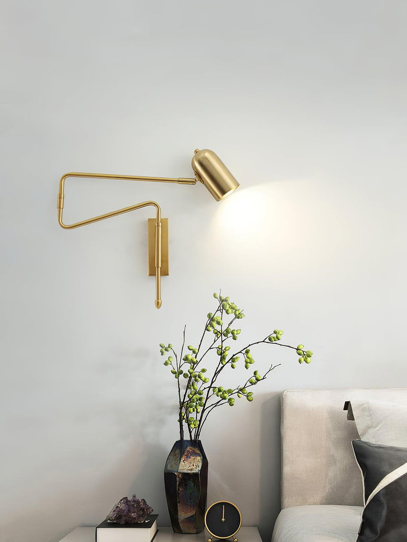 Adjustable Arm Reading Wall Lamp-DWHOME