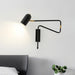 Adjustable Arm Reading Wall Lamp.