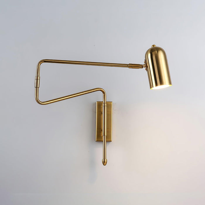 Adjustable Arm Reading Wall Lamp.