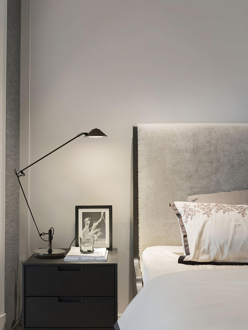 Adjustable Black Office Task Lamp-DWHOME