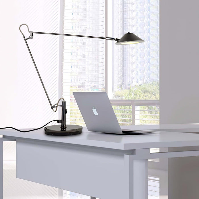 Adjustable Black Office Task Lamp-DWHOME