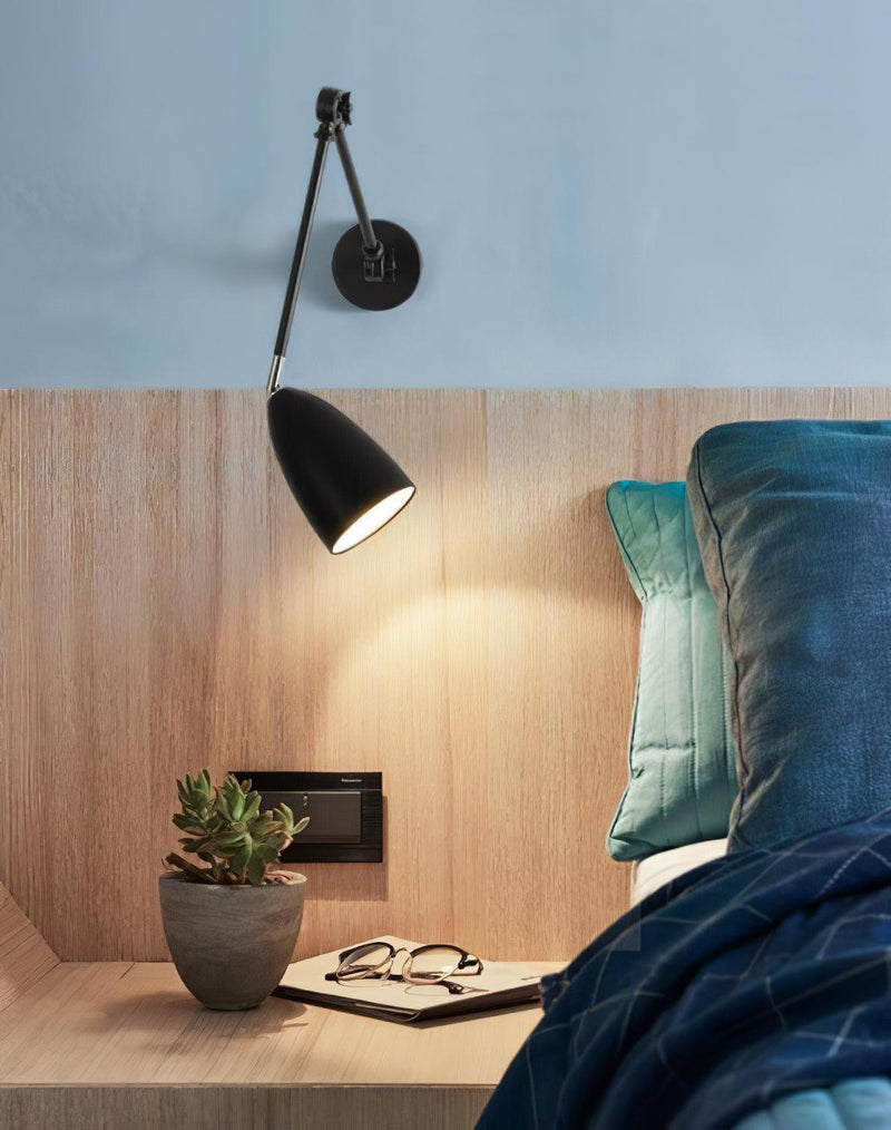 Adjustable Swing Arm Wall Lamp-DWHOME