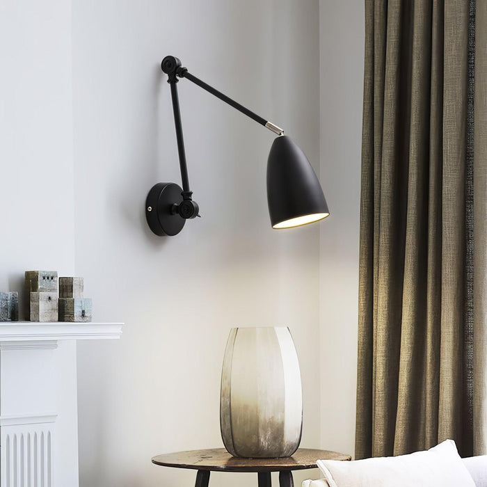 Adjustable Swing Arm Wall Lamp-DWHOME