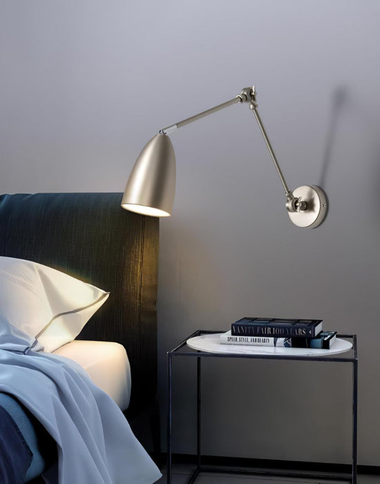 Adjustable Swing Arm Wall Lamp-DWHOME