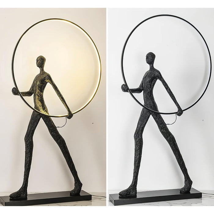 Aeon Sculpture Floor Lamp-DWHOME