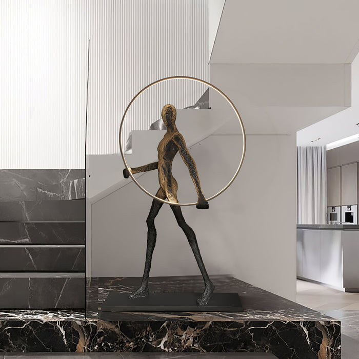 Aeon Sculpture Floor Lamp.