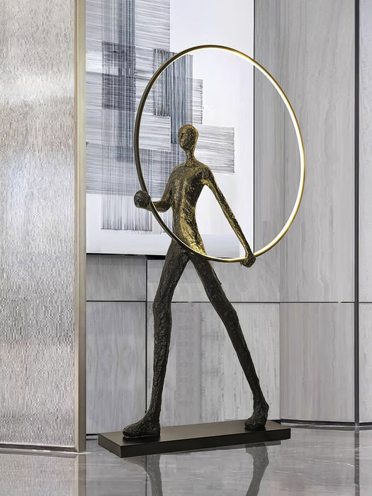 Aeon Sculpture Floor Lamp.