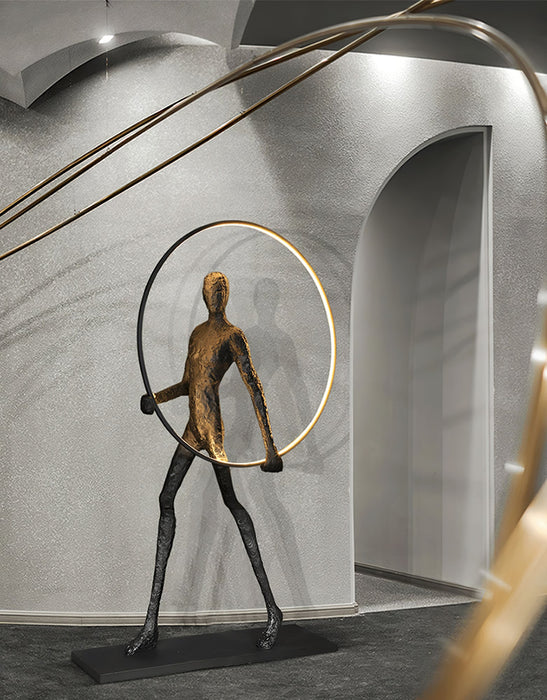 Aeon Sculpture Floor Lamp.