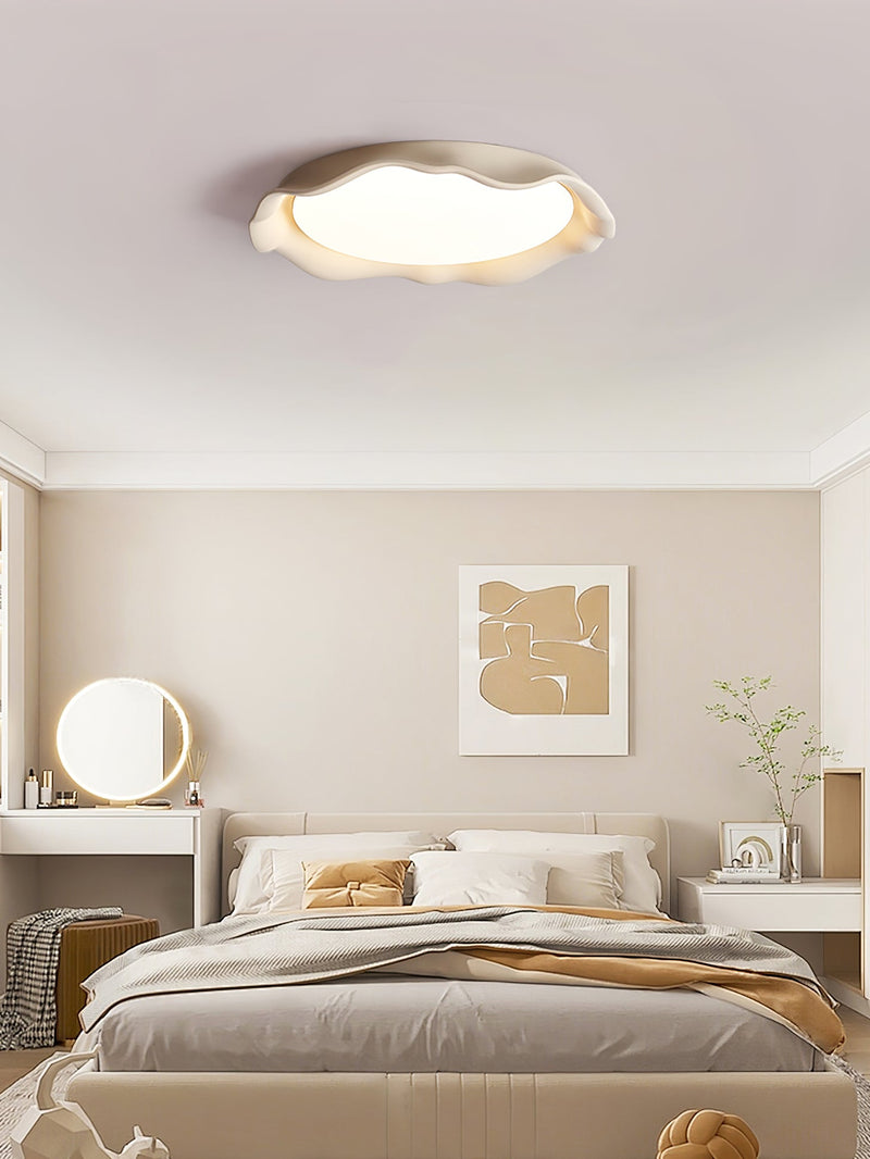 Aera Microcement Ceiling Light-DWHOME