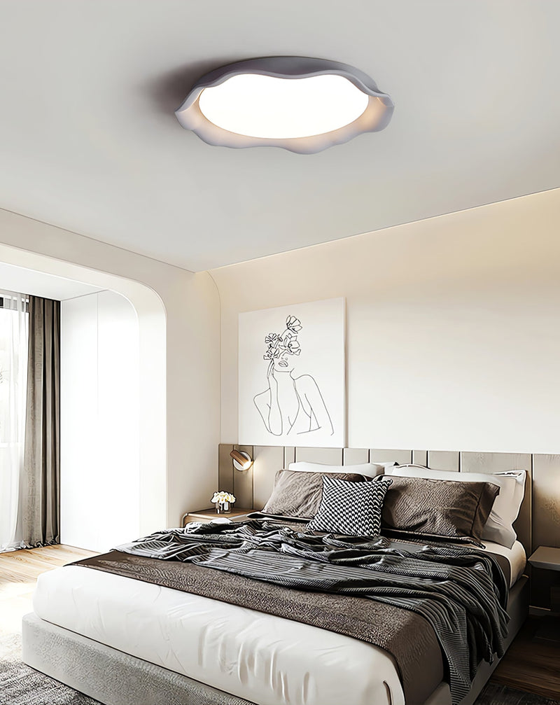 Aera Microcement Ceiling Light-DWHOME