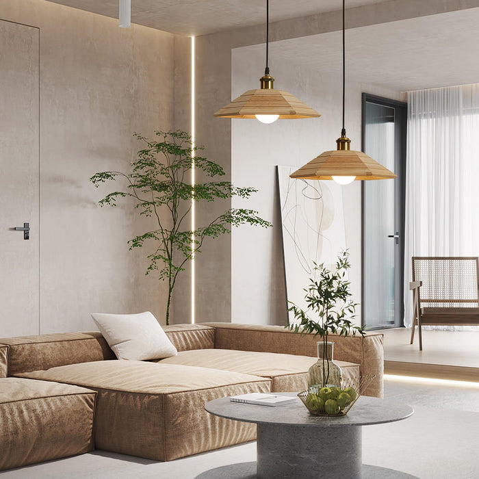 Aeyee Wood Pendant Light-DWHOME
