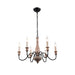 Afralia Wooden Chandelier-DWHOME