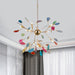 Agate Flake Chandelier.