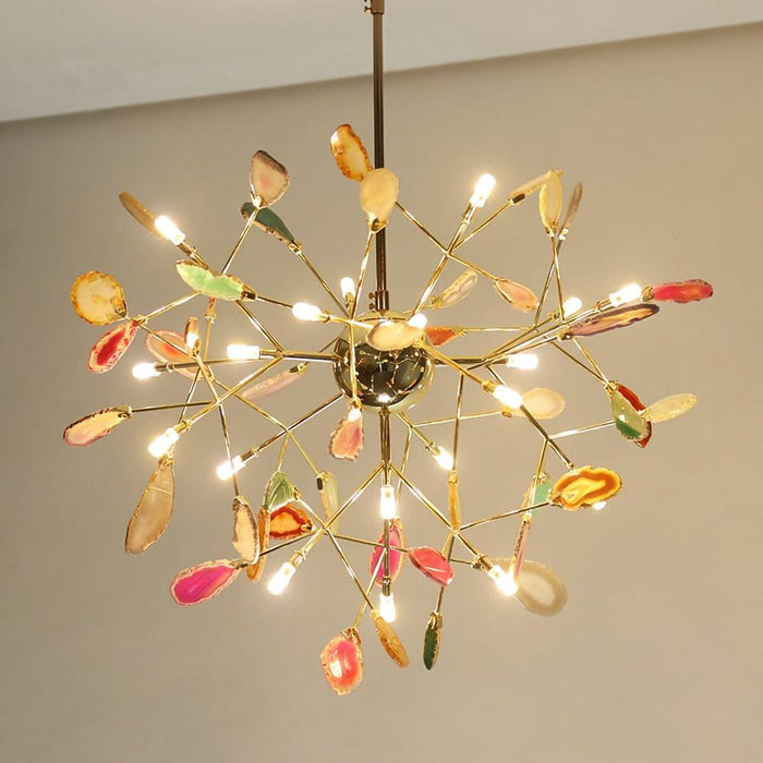 Agate Flake Chandelier - Vakkerlight