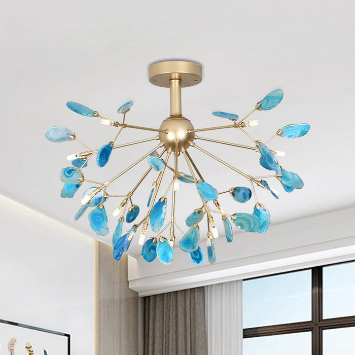 Agate Flake Chandelier - Vakkerlight