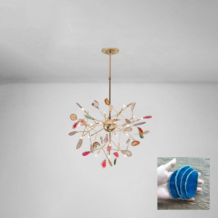 Agate Flake Chandelier - Vakkerlight