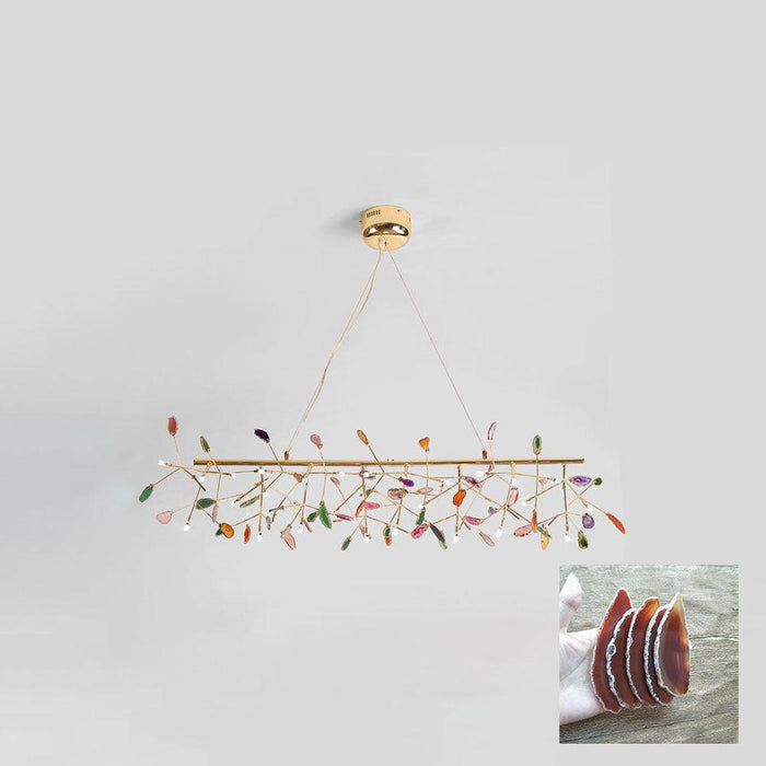 Agate Flake Chandelier - Vakkerlight