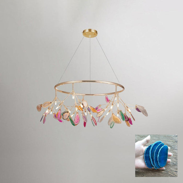 Agate Flake Chandelier - Vakkerlight