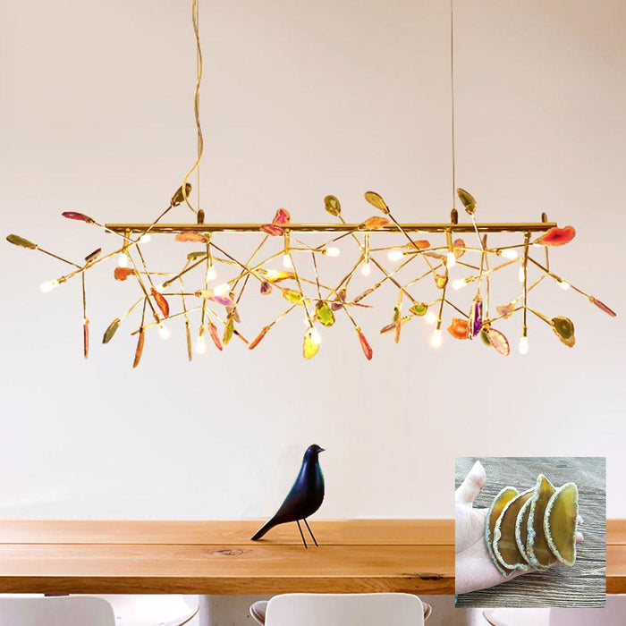 Agate Flake Chandelier - Vakkerlight