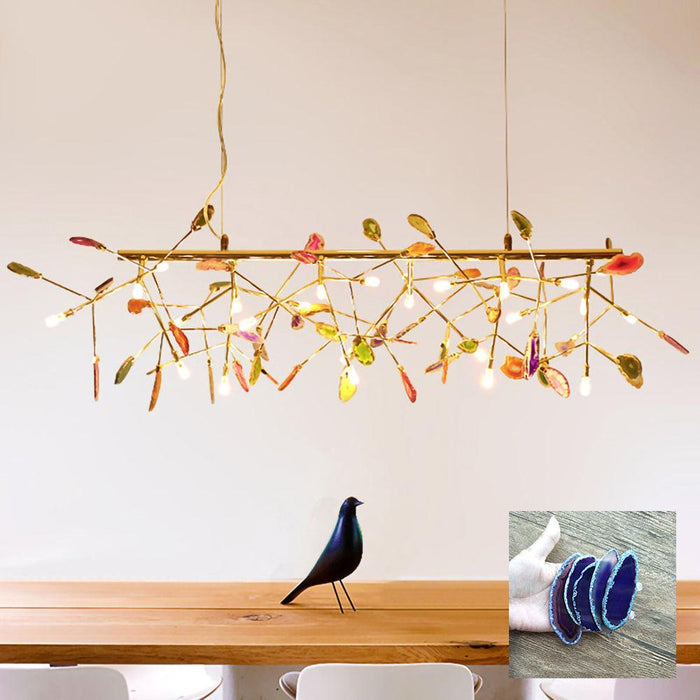 Agate Flake Chandelier - Vakkerlight