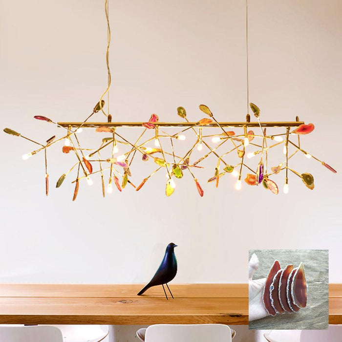 Agate Flake Chandelier - Vakkerlight