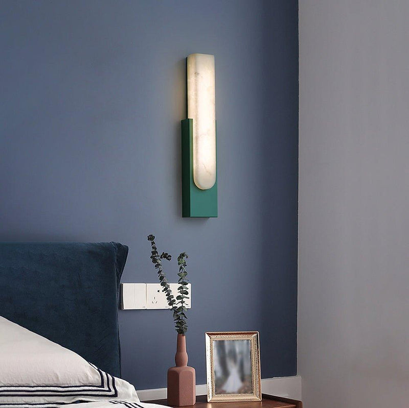Agatha Alabaster Wall Lamp-DWHOME