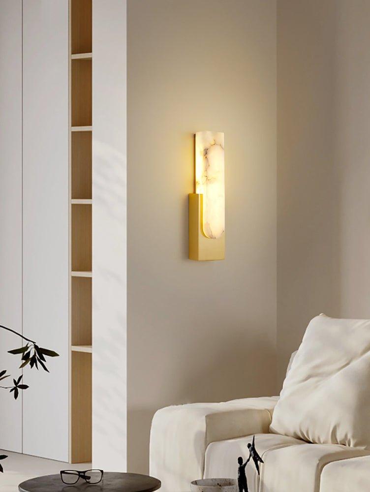Agatha Alabaster Wall Lamp-DWHOME