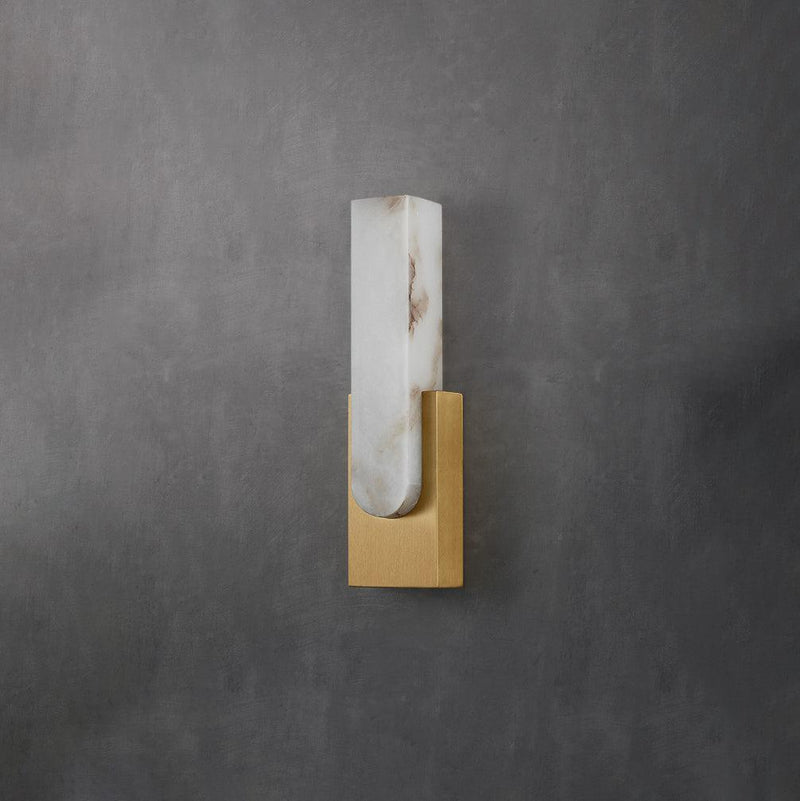 Agatha Alabaster Wall Lamp-DWHOME