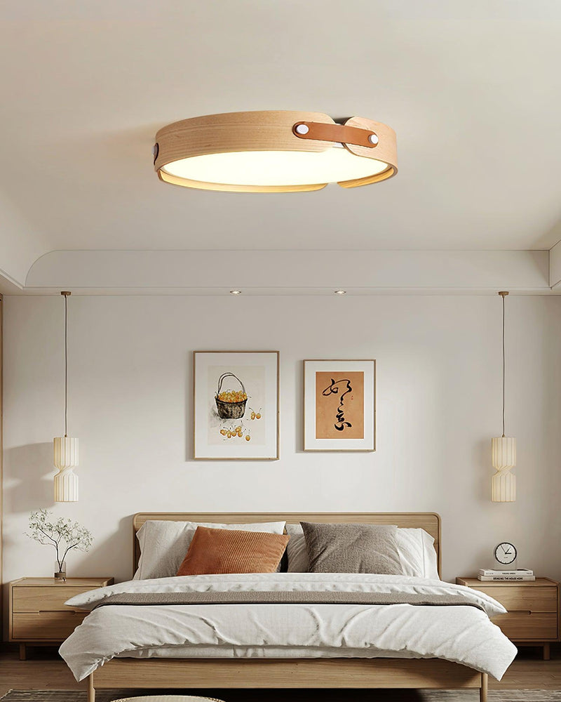 Aiwen Wood Ceiling Light-DWHOME