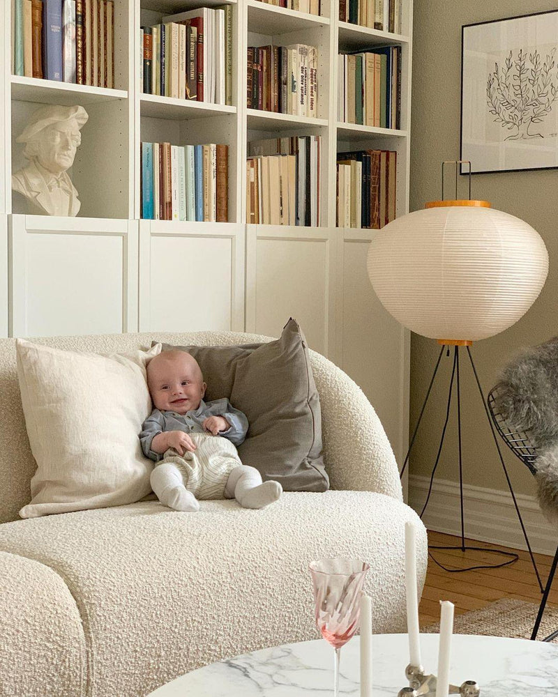 Rice Paper Floor Lamp-DWHOME