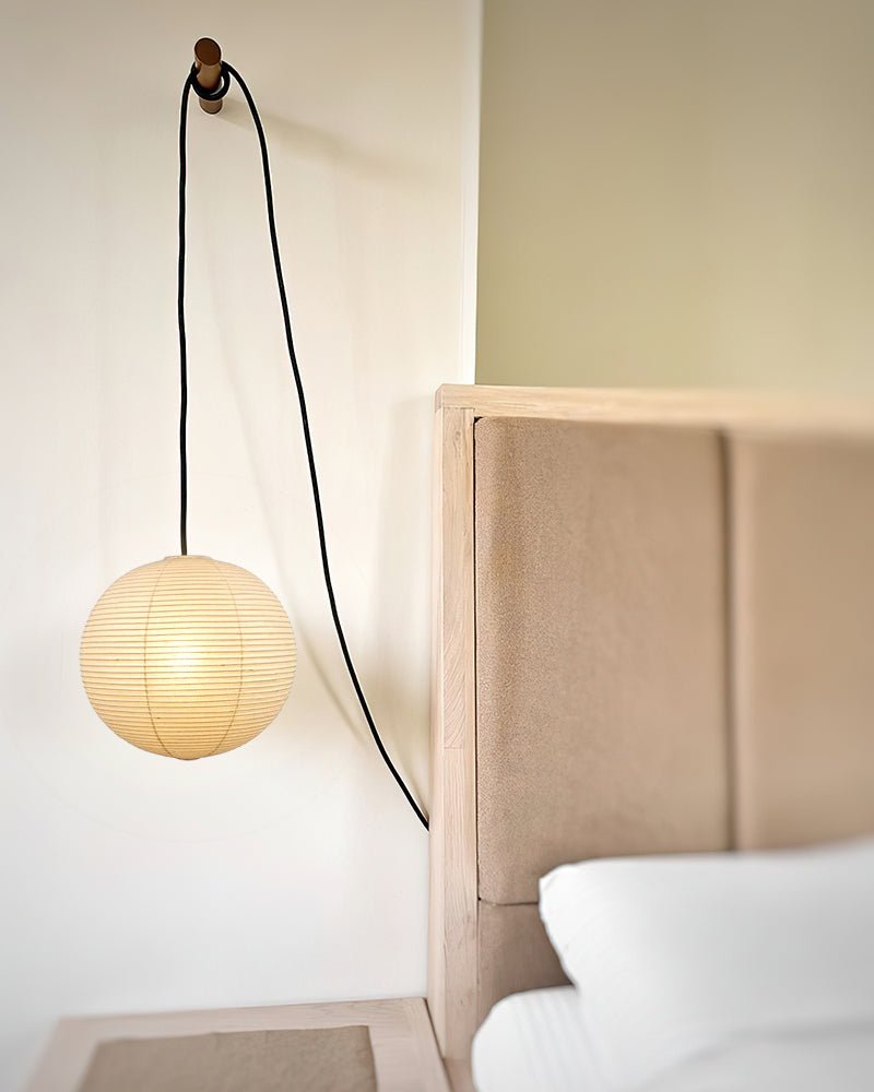 Washi A Round Swag Light-DWHOME