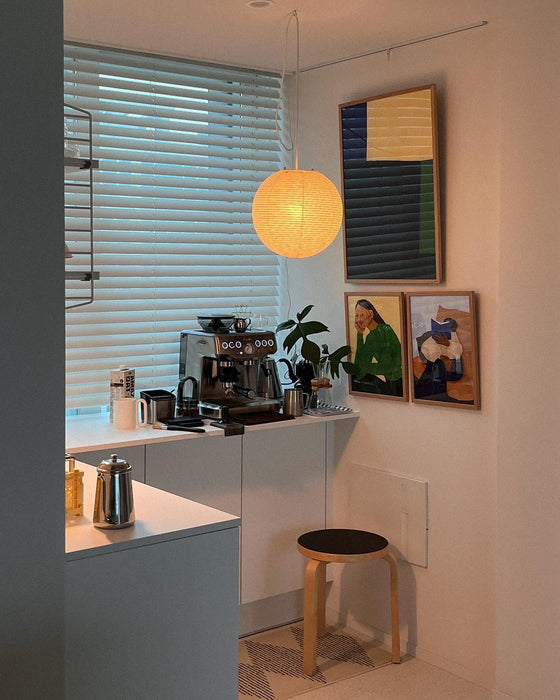 Washi A Round Swag Light-DWHOME