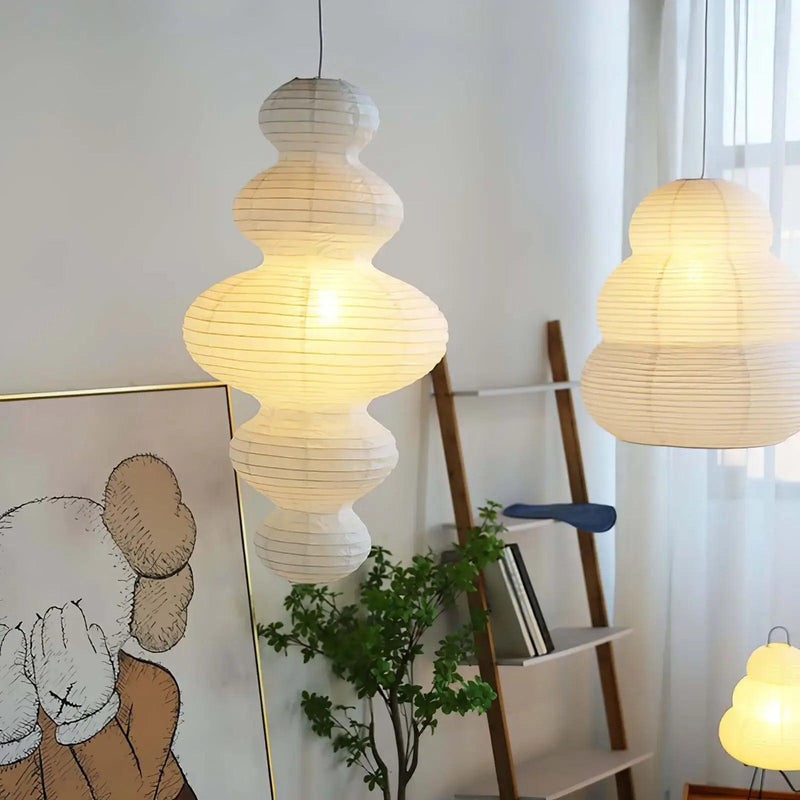 Washi Paper Juni Pendant Lamp-DWHOME