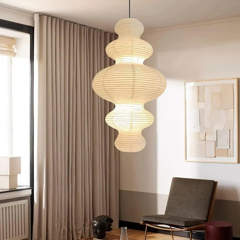 Washi Paper Juni Pendant Lamp-DWHOME
